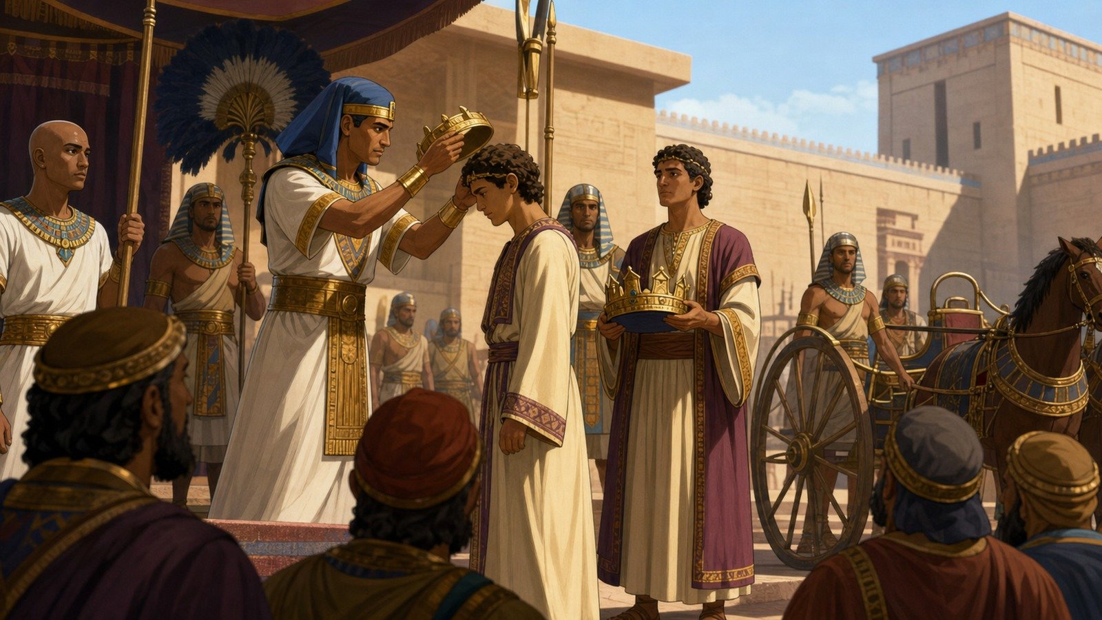 تصویر رویداد: سلطنت سه‌ماههٔ یهواخاز