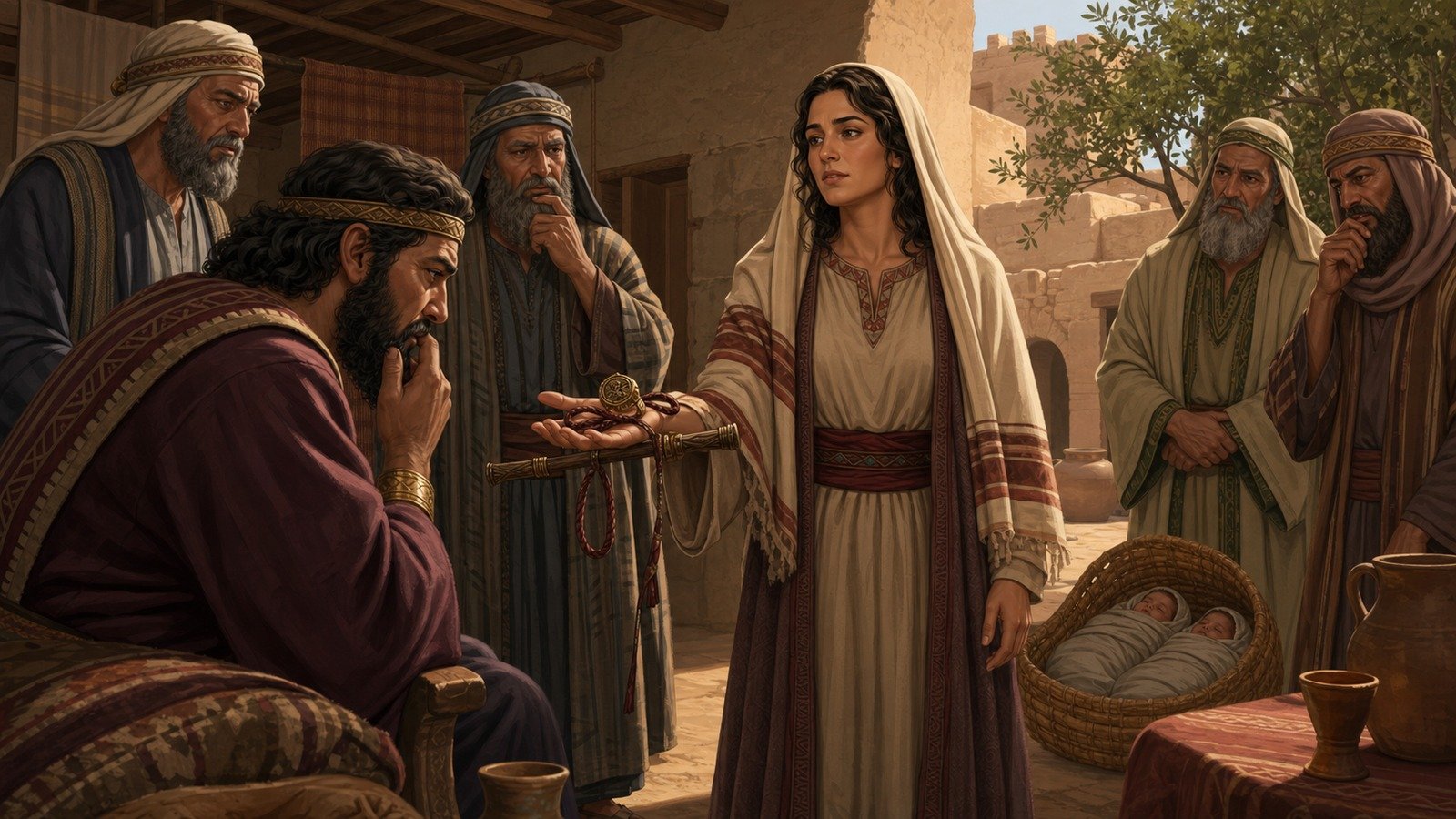 تصویر رویداد: یهودا و تامار