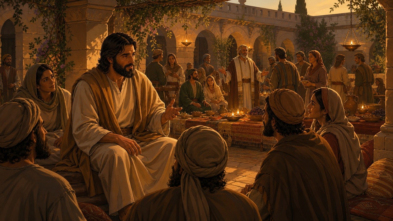 تصویر رویداد: مَثَل ضیافت عروسی