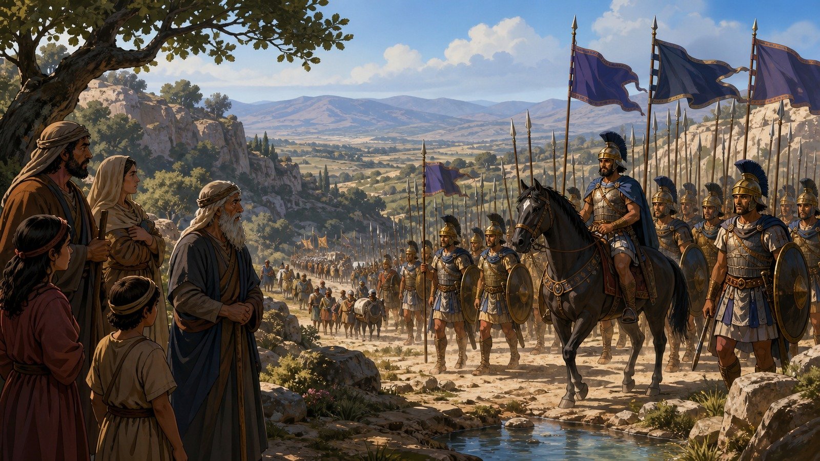 Illustration: Seleucid rule over Judea begins
