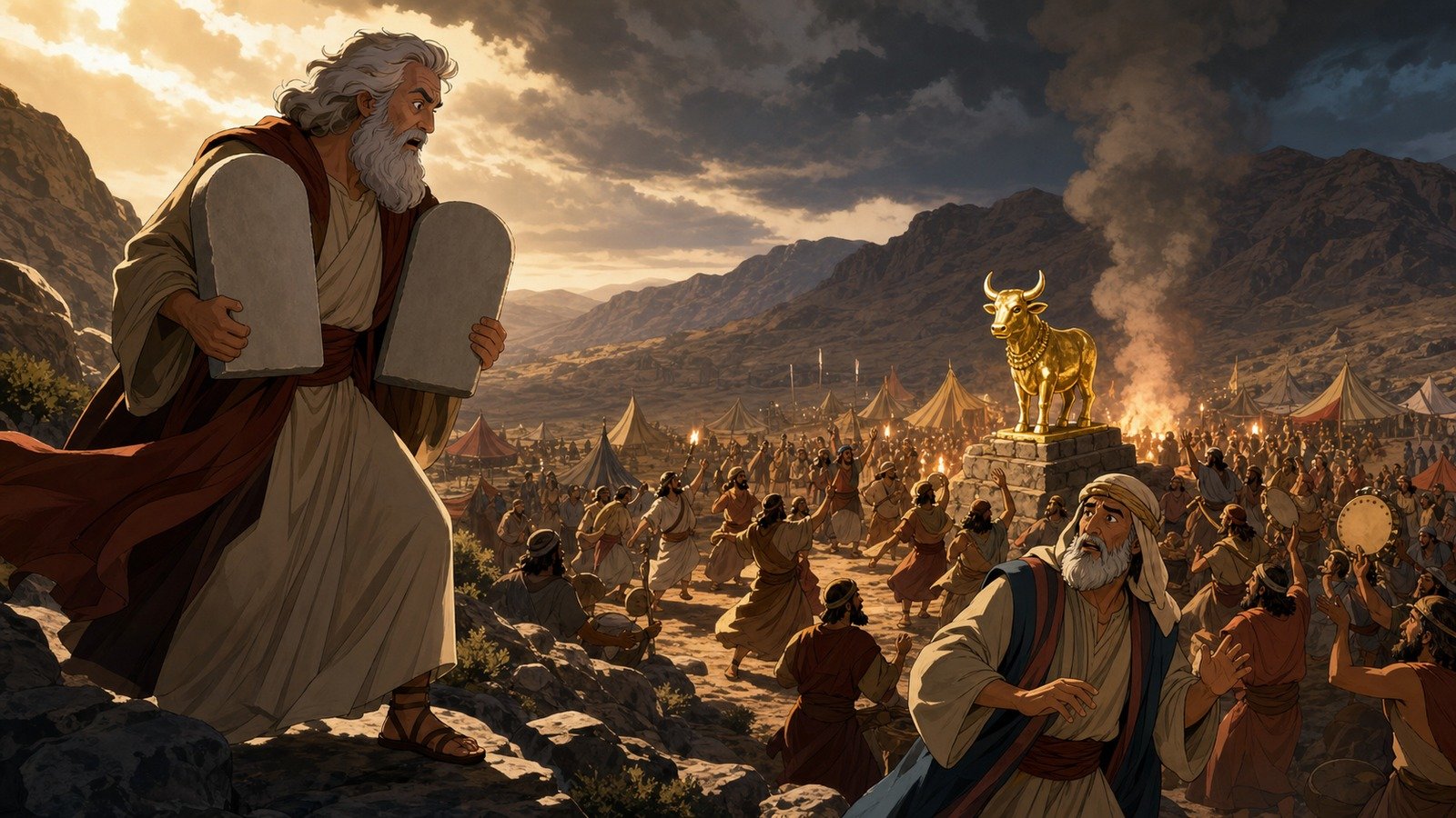 تصویر رویداد: گوسالهٔ طلایی